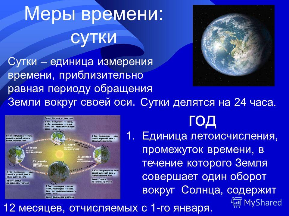 Презентация на тему календари